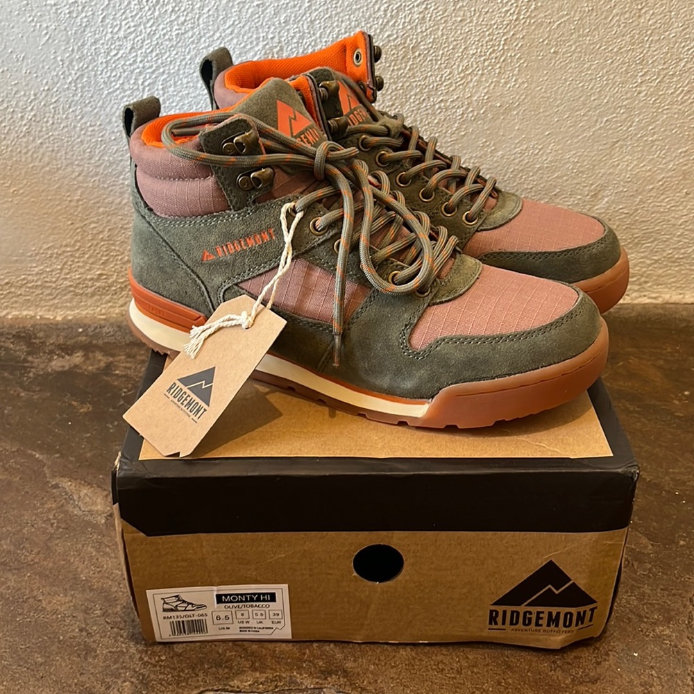 New Ridgemont Monty Hi 8 womens olive/tobacco